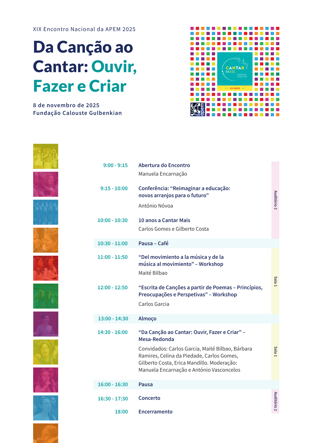 Programa do Encontro Nacional da APEM 2025