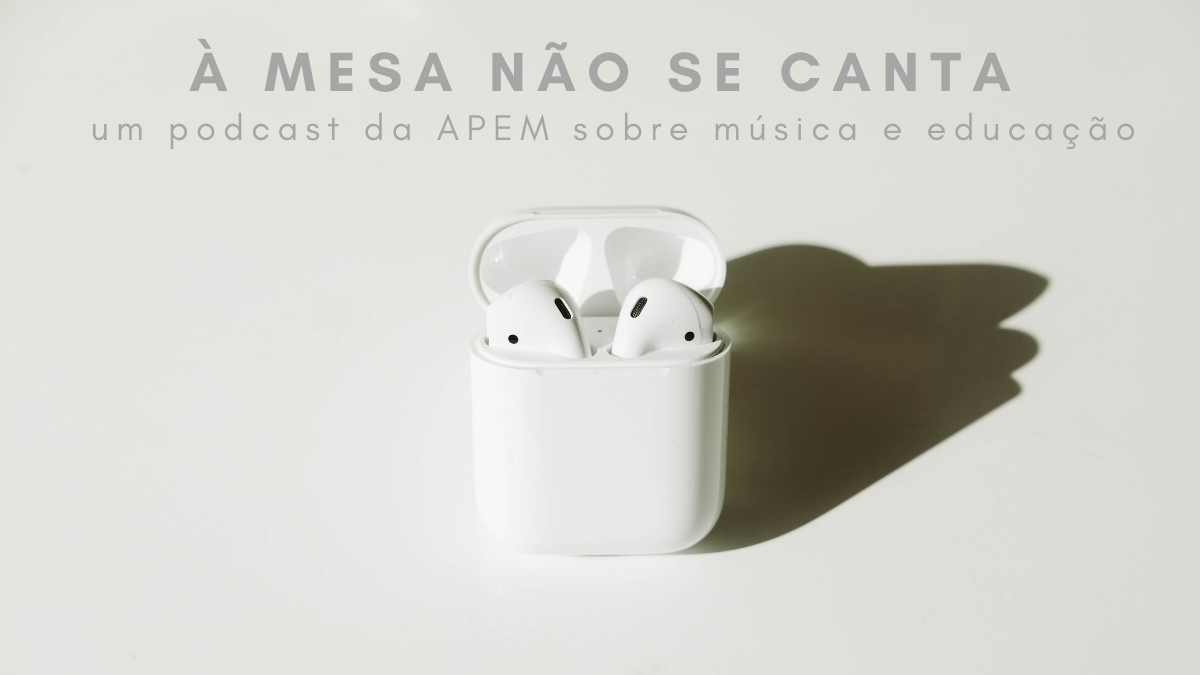 Banner do podcast da APEM